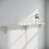 Shaker Shelf | 13cm Deep | Farrow & Ball - Cornforth White - Furneco