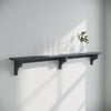 Shaker Shelf | 13cm Deep | Farrow & Ball - Railings - Furneco