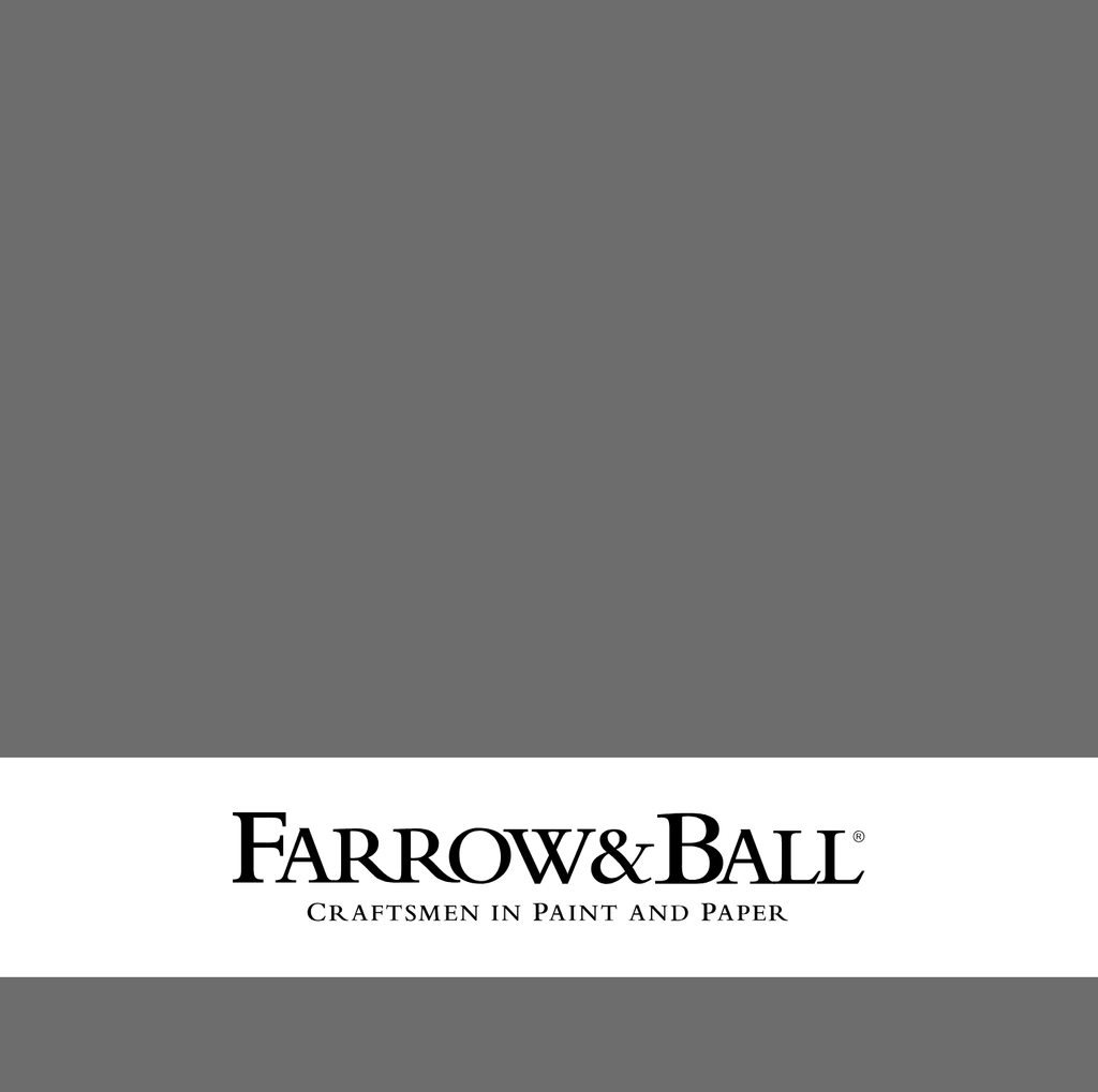 Shaker Shelf | Oak Top | 13cm Deep | Farrow & Ball - Downpipe - Furneco